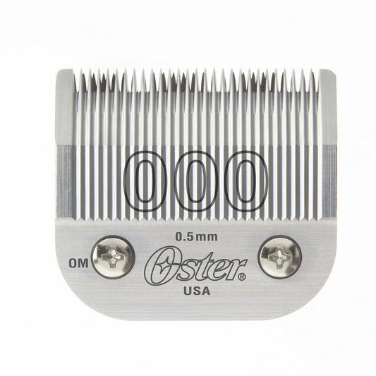 Oster Detachable Blade Size 000 Fits Classic 76, Octane, Model One, Model 10, Outlaw Clippers