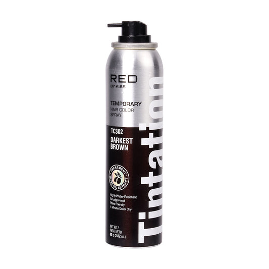 Red By Kiss Tintation Color Spray (DARK BROWN)