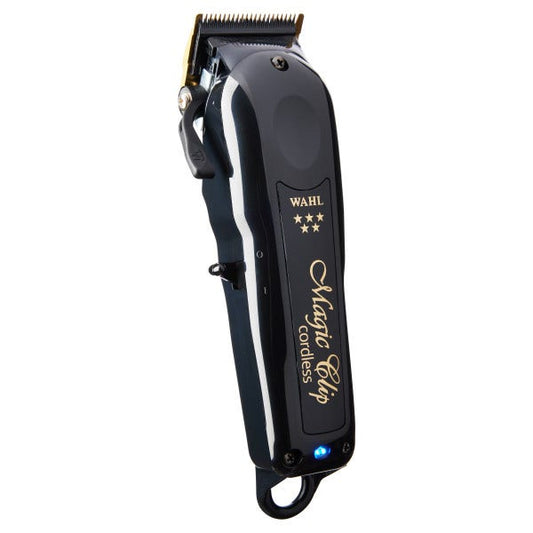 Wahl 5 Star Black Cordless Magic Clipper - Precision Hair Clipper for Barbers