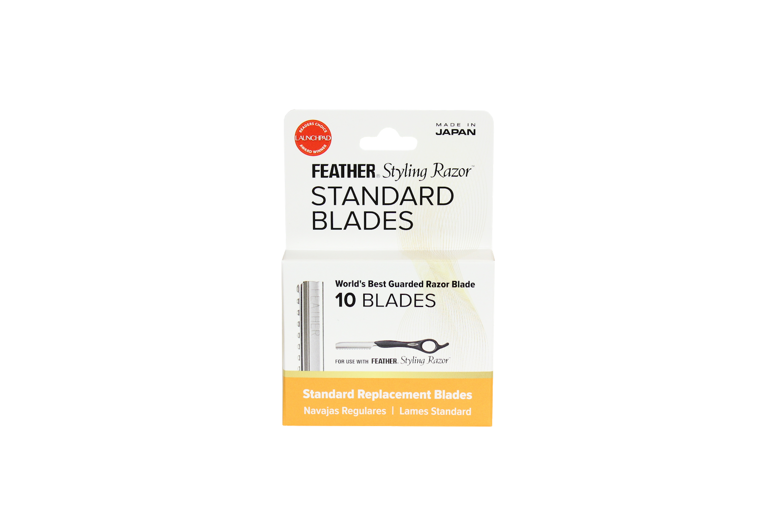 Feather Standard Blades 10pk - Sharp and Durable Razor Blades