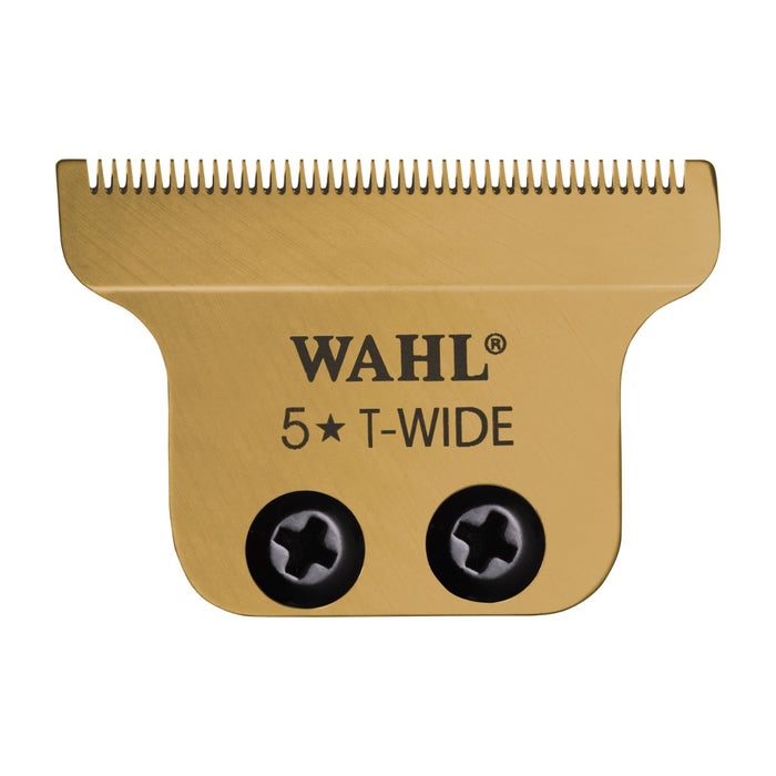 Wahl Bladeset T-Wide Gold Plated - Gold Plated T-Wide Blade Set