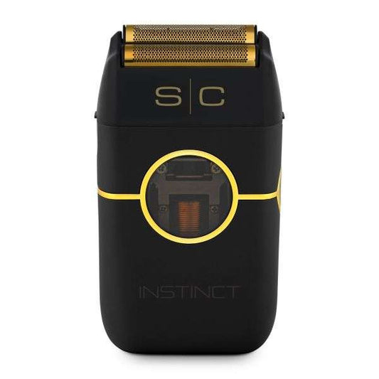 StyleCraft Instinct Metal Shaver (Black) - Sleek Metal Shaver for Close Shaving